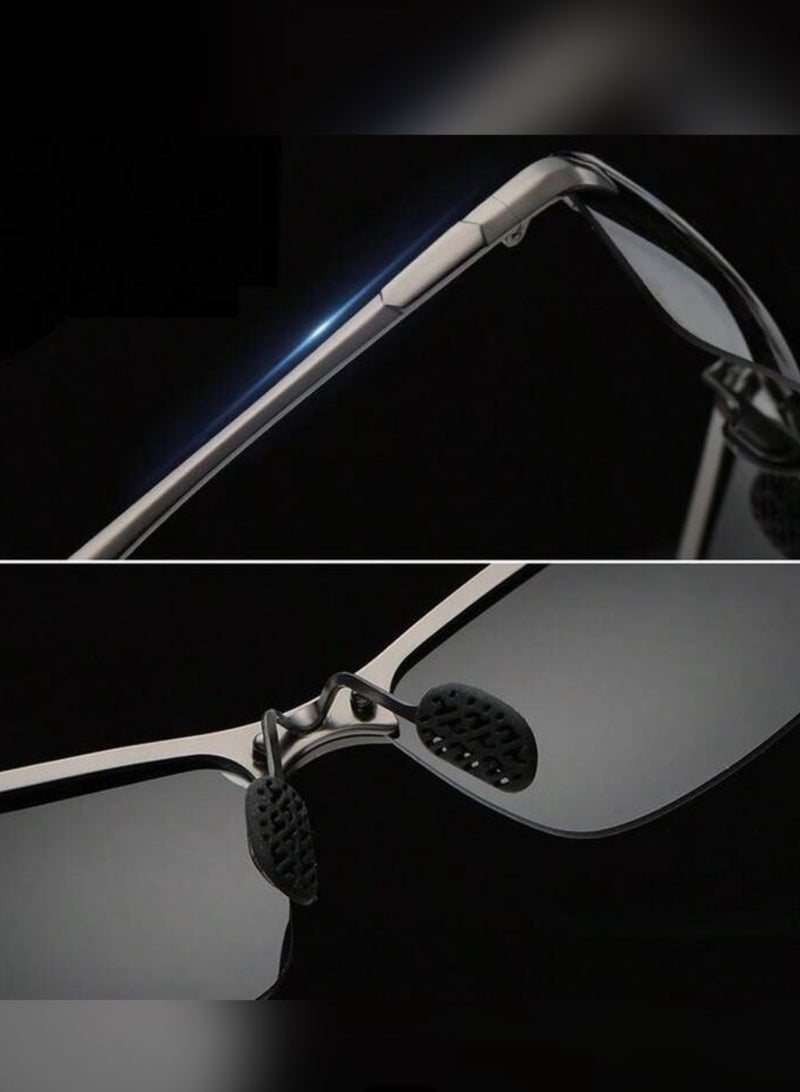 ديلز بيك نظارة شمسية رجالية أنيقة وعصرية واقية من الأشعة فوق البنفسجية - Image 4