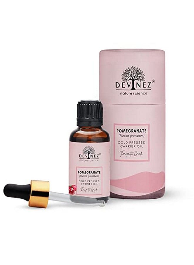 Devinez Pomegranate Seed Coldpressed Oil 50Ml 100% Pure Natural & Undiluted Helps To Reverse Skin Damage Revive Skin Revitalizes Dull & Dry Hair Nourishes Hair Effective Hair Tonic - Image 2