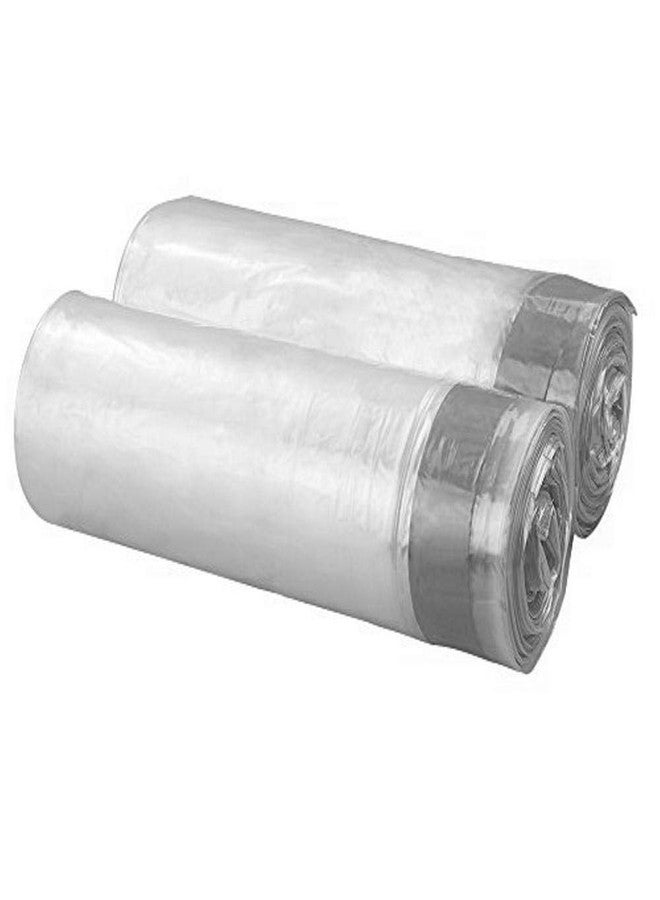 HDX 39 Gal. Clear Flex Drawstring Trash Bags (50-Count) - Image 5