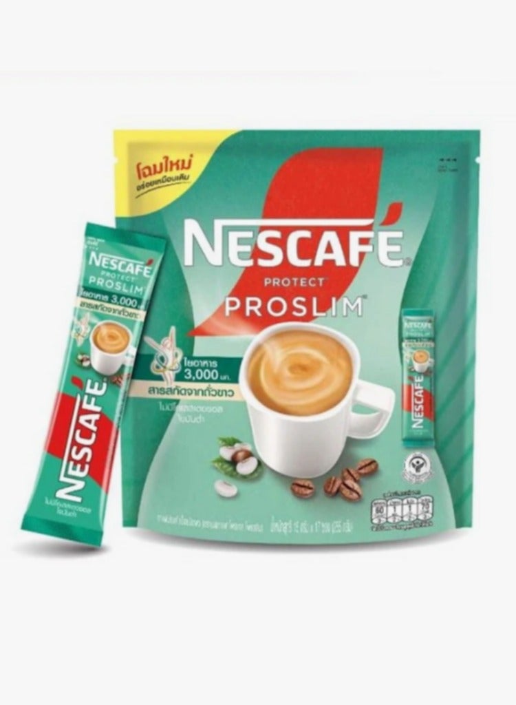 Nestle Nescafe Protect Proslim Instant Coffee 17 Sachets - Image 1