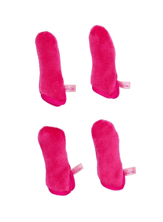 Makeup Eraser Eye MITT by The Original MakeUp Eraser, Erase All Eye Makeup With Just Water, Including Waterproof Mascara, Eyeliner, and More! Pack of 4 Mitts + laundry bag - Image 2