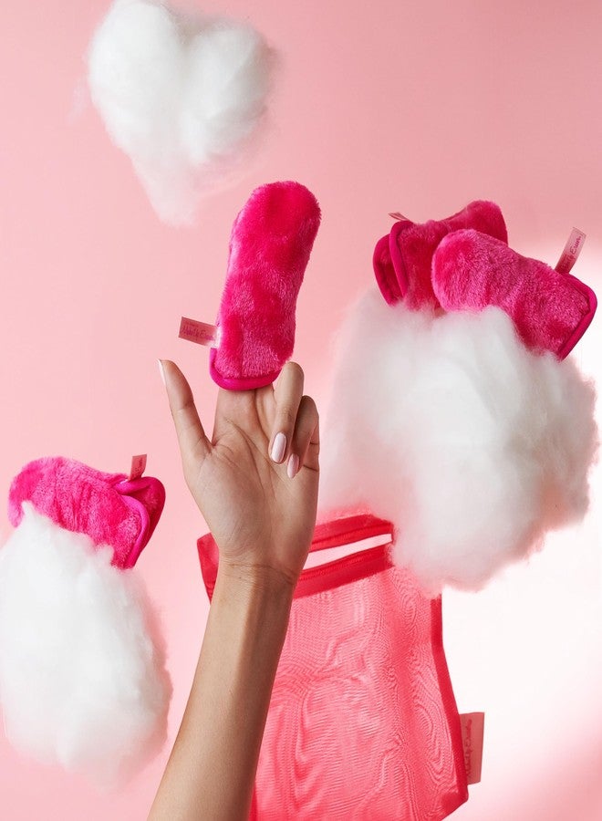 Makeup Eraser Eye MITT by The Original MakeUp Eraser, Erase All Eye Makeup With Just Water, Including Waterproof Mascara, Eyeliner, and More! Pack of 4 Mitts + laundry bag - Image 5