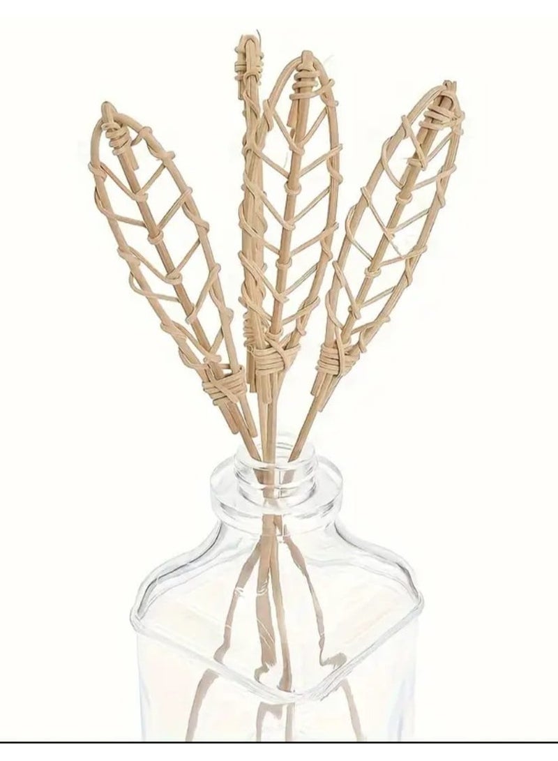 LDQ 12 Pcs Handcrafted Natural Log Rattan Reed Diffuser Sticks -Unscented, Wood Aromatherapy Sticks, Essential Oil Diffusers, Home Decor, Ambiance Enhancers - Image 5