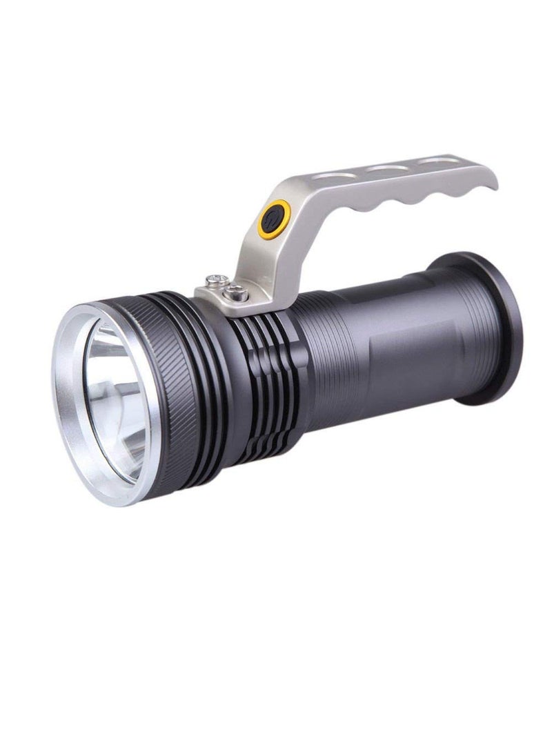 Breewell Breewell 2020 New Imported Rechargeable Emergency Flashlight Torch Grey Colour  - Image 1
