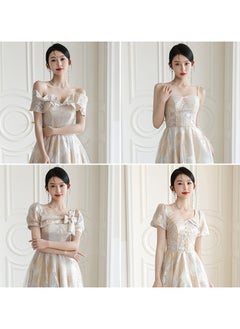KUYING New Fashionable and Elegant Bridesmaid Dress  - Image 4