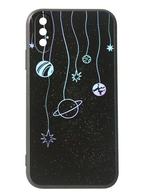 iPhone X/XS Cover Light Planets Print