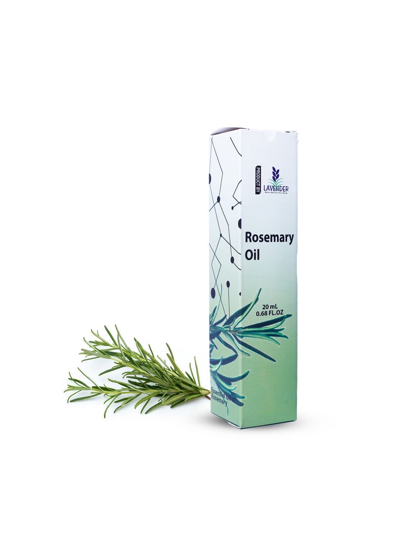 Lavender Pure Rosemary Essencial Oil 20mL  - Image 1