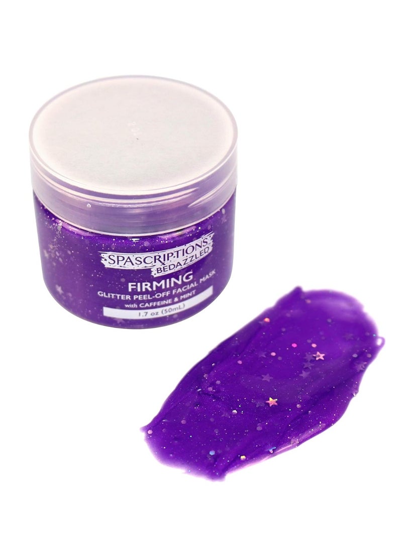 SpaScriptions BeDazzled- Firming & Pore Refining Glitter Peel-Off Masks - Image 3