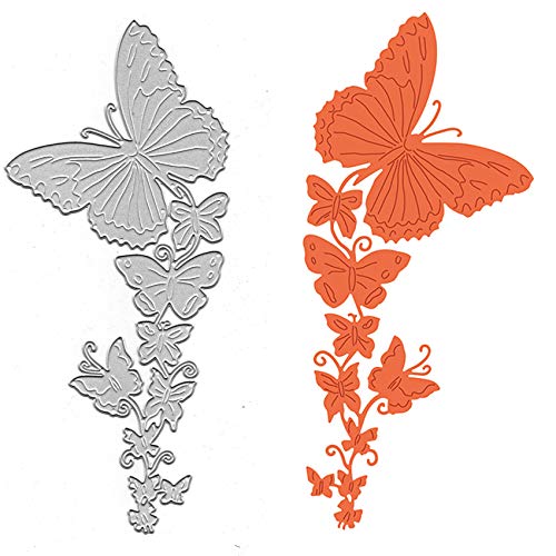 DDeehs Butterfly Border Frame Metal Die Cuts, Flower & Lace Border Edge Cutting Dies, Stencils for DIY Scrapbooking, Card Making - Image 3