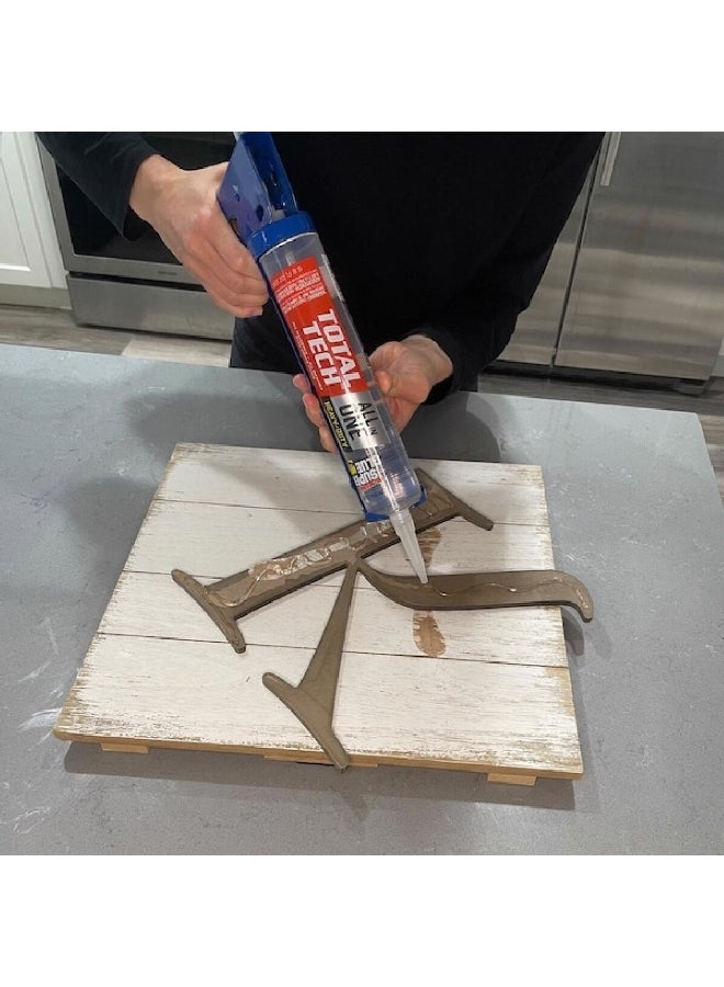 Super Glue Total Tech All-in-One Heavy-Duty Adhesive Sealant Crystal Clear 290 ml 11711002 - Image 3