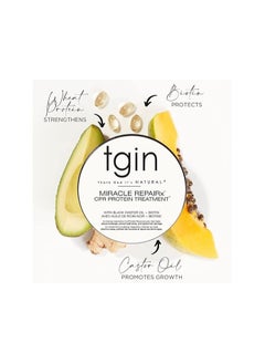 Tgin Miracle Repairx Curl Protein Reconstructor Healthy Scalp - Strengthening Shampoo For Natural Hair - Dry Hair - Textured Hair - Curly Hair - Damaged Hair  - Image 2