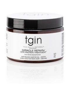 Tgin Miracle Repairx Curl Protein Reconstructor Healthy Scalp - Strengthening Shampoo For Natural Hair - Dry Hair - Textured Hair - Curly Hair - Damaged Hair  - Image 1