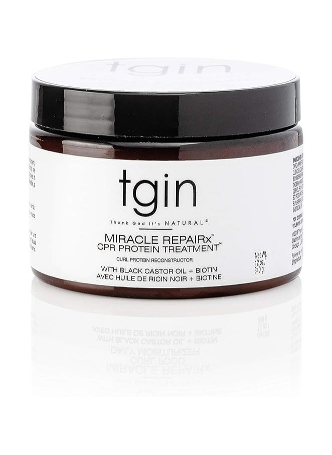تجين tgin Miracle Repairx Curl Protein Reconstructor صحة فروة الرأس - شامبو تقوية للشعر الطبيعي - الشعر الجاف - الشعر المحكم - الشعر المجعد - الشعر التالف  - Image 1