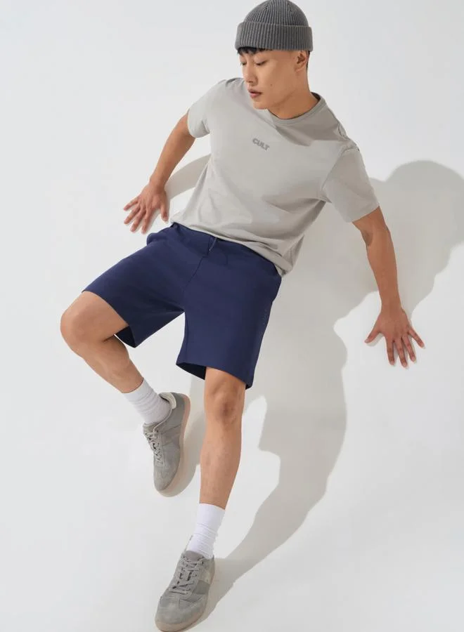 Cult Men Navy Ultra Luxe Classic Shorts