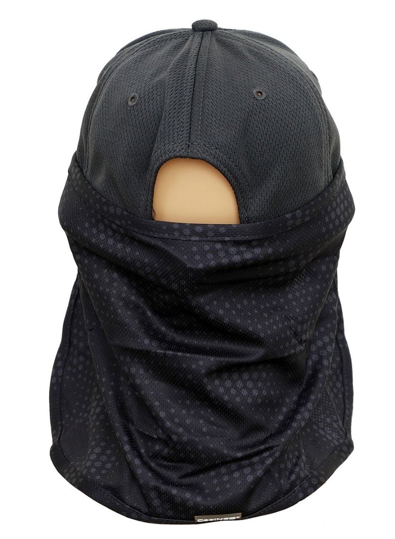 Coolnes Neck Ear Flap Camo One Size Black - Image 2