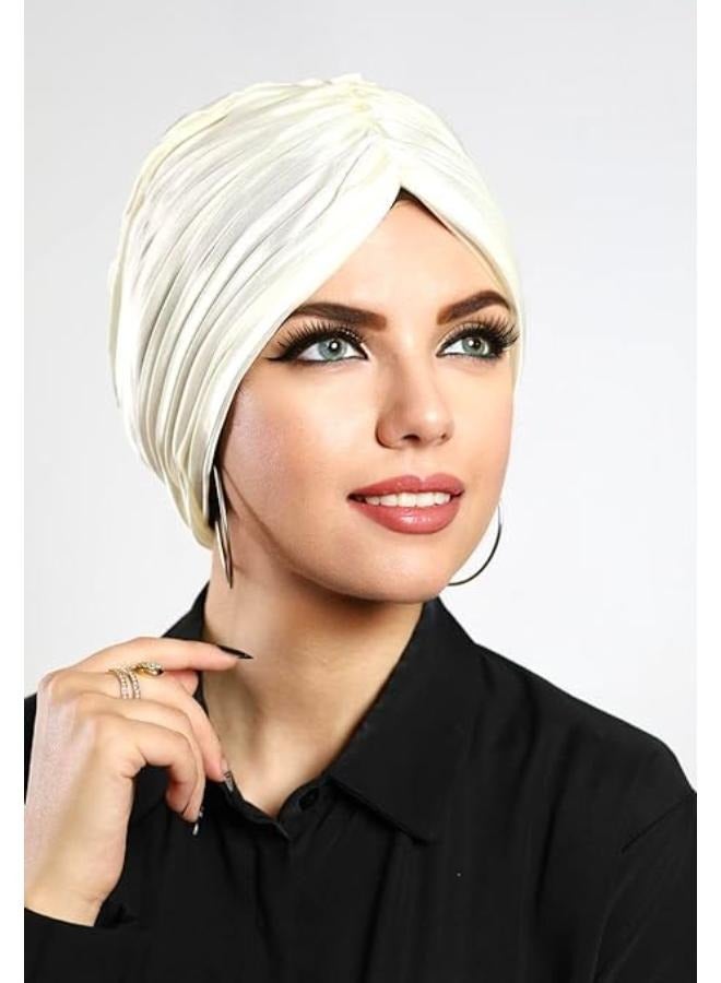 white turban hijab