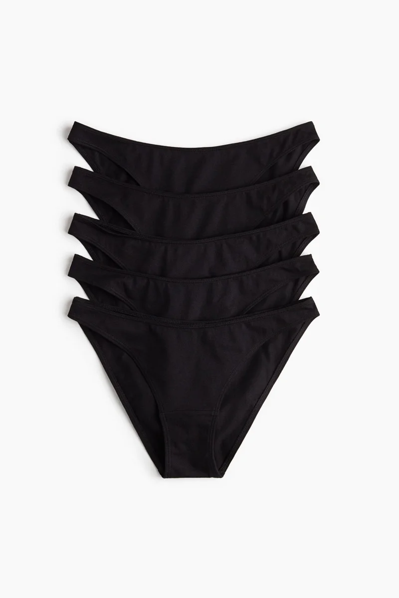 اتش اند ام سروال بريف من القطن - عبوة من 5 قطع