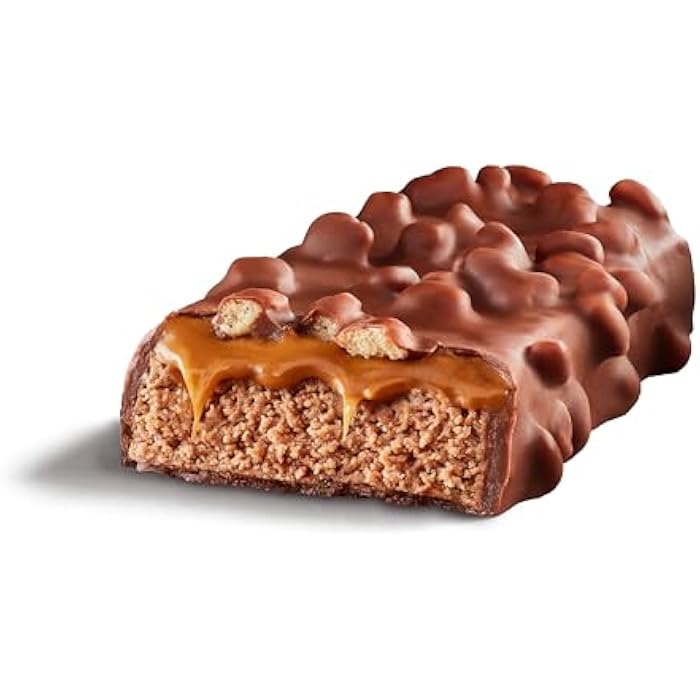 FULFIL Protein Snack Bars, Chocolate Salted Caramel Flavored, Gluten Free with 15g Protein, Pantry Staples, 12 Count - Image 2