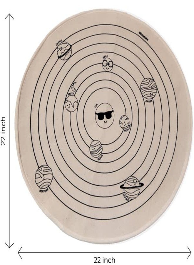 Shumee Wooden Solar System Playset - Planet On Wheels | (3 years+) | Educational Space Learning Toy For Kids | Astronomy Game Set| Develops Fine Motor And Problem Solving Skills | Wooden Gift For Kids - Image 4