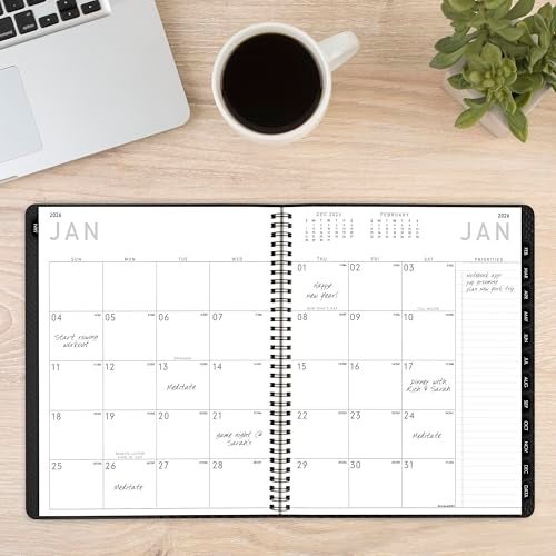 AT-A-GLANCE ATAGLANCE 2026 Planner Monthly 9 x 11 Large Contemporary Charcoal 70260X4526 - Image 3