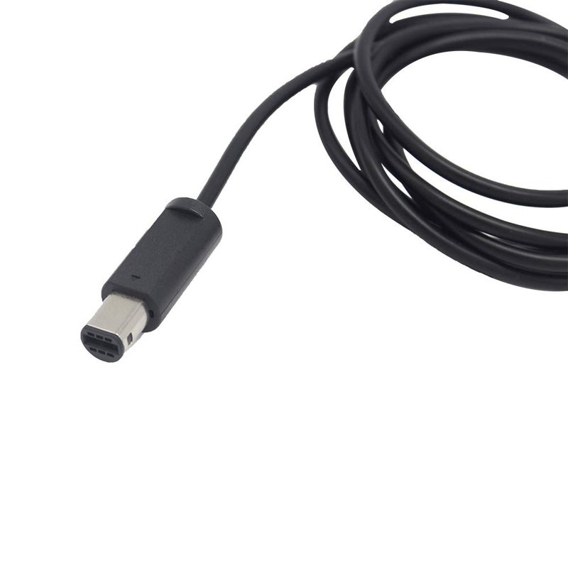 Coolayoung Pack of 2 Controller Extension Cable, 6tf/1.8m Extender Cord for Nintendo Wii Gamecube GCN - Image 3