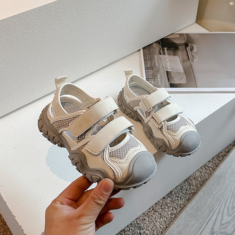 Girls' Sandals Baotou Children'S Shoes Baby Shoes Soft Sole Children'S Mesh Sneaker Boy'S Mesh Shoes - Image 5