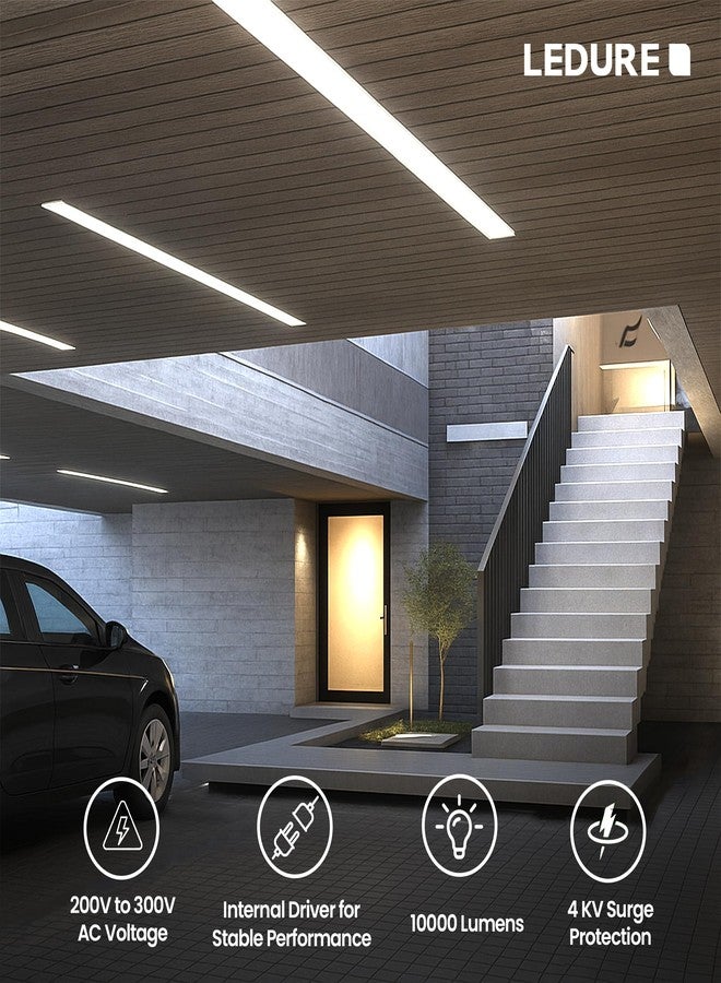 LEDURE Comet 100W LED Batten | 4Ft Cool White (6500K) | High Brightness 10000 Lumens | Slim, Energy-Efficient LED Tube Light for Home, Office, Warehouse, Industrial & Commercial Spaces | Pack of 1 - Image 3