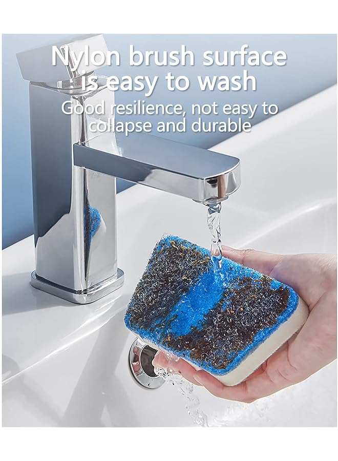 KASTWAVE Multifunctional Removable Bathtub And Wall Brush With 90° Rotating Head, Long Handle For Easy Cleaning, Includes 3 Replacement Heads - Image 5