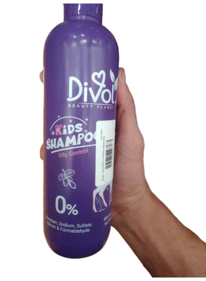 Divol Kids Shampoo Argan Hair 450ml - Image 2