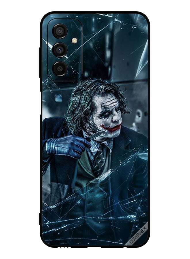 Covernex Protective Case Cover For Samsung Galaxy F23 He Is So Serious Behind Cracked Glass - Image 1