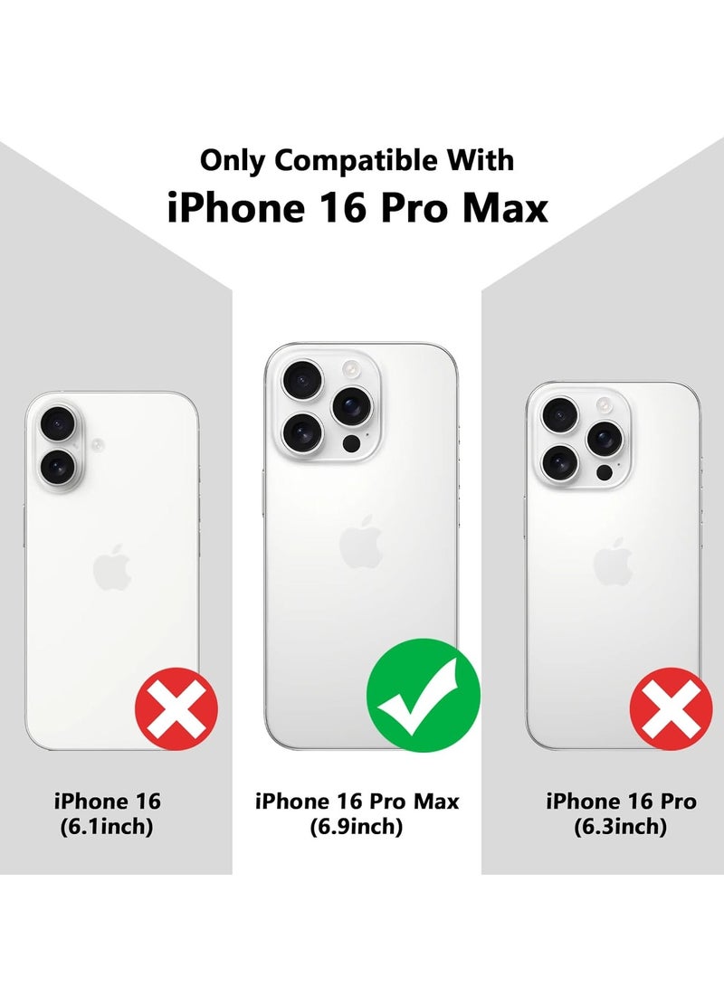حومة جراب iPhone 16 Pro Max من السيليكون السائل الناعم لهاتف iPhone 16 Pro Max غطاء مضاد للخدش ومقاوم للصدمات من مادة TPU لهاتف Apple iPhone 16 Pro Max 6.9 بوصة - Image 2