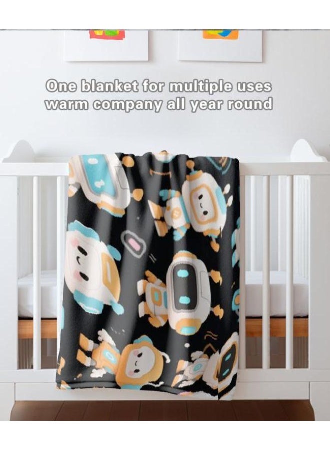 general Flannel thin blanket (warm and comfortable, suitable for sleep, gaming, dust removal and sandproof) 150cm*200cm - 565 - Image 1