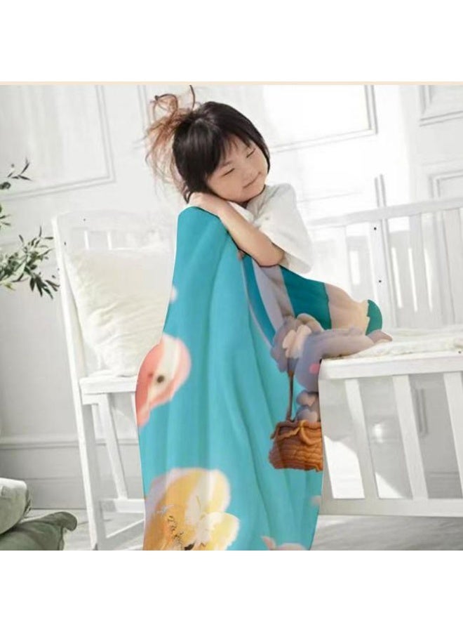 general Children's or student cartoon flannel thin blanket (warm and comfortable, suitable for sleep, games) 100cm*150cm - Image 3