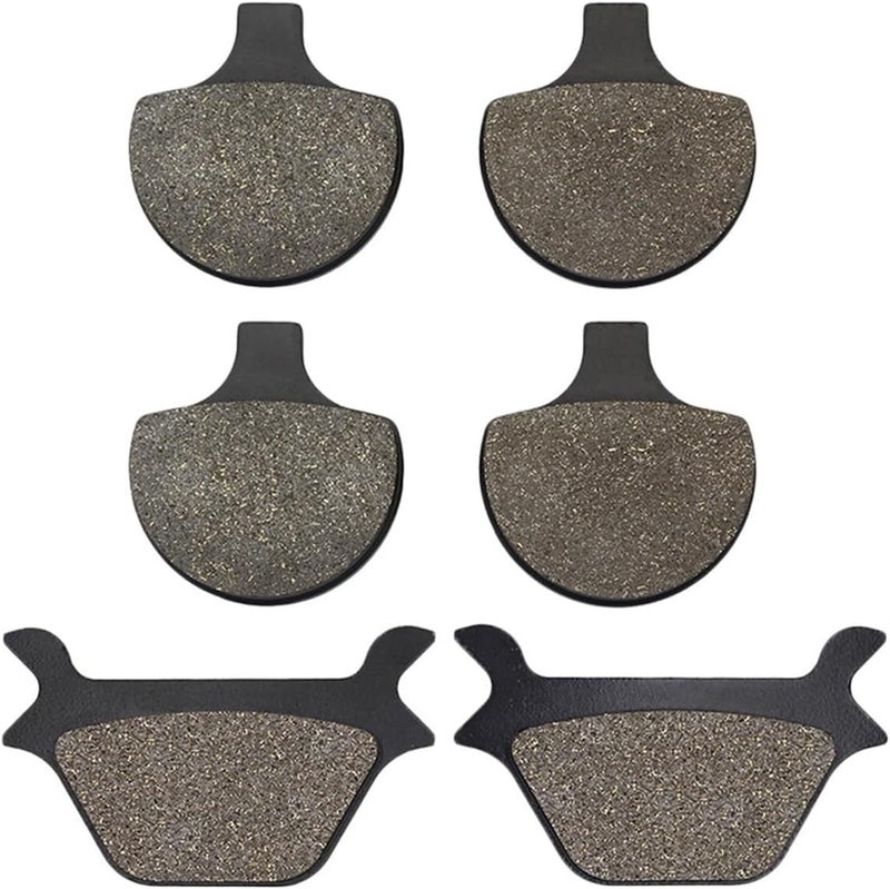 QASULER Motorcycle Brake Pads for Harley Dyna Series - Image 4