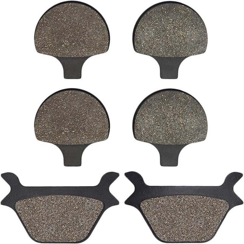 QASULER Motorcycle Brake Pads for Harley Dyna Series - Image 1
