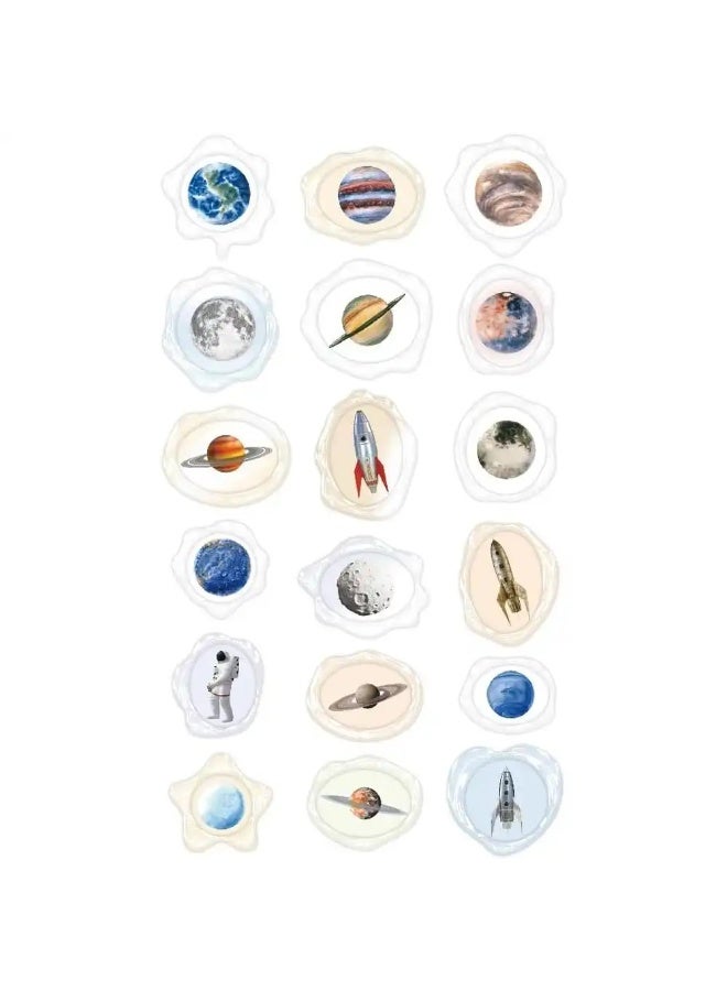 أفينير - شمع ختم طبيعي للمساحة - 18 ملصقًا - CH232083 - Image 2