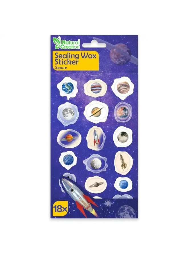 أفينير - شمع ختم طبيعي للمساحة - 18 ملصقًا - CH232083 - Image 1