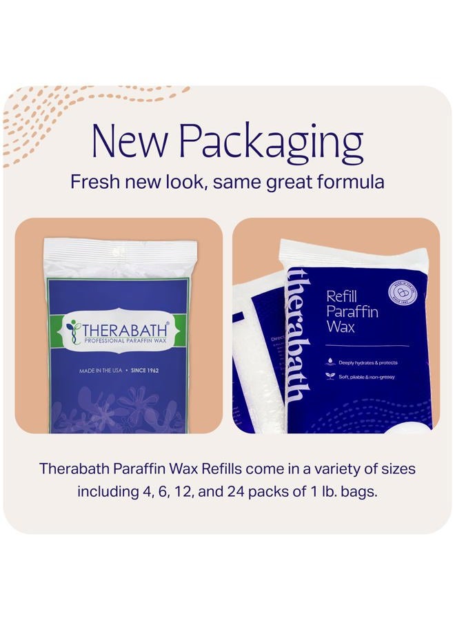 therabath إعادة تعبئة شمع البارافين - يستخدم لتخفيف آلام التهاب المفاصل والعضلات المتصلبة - يرطب ويحمي بعمق - 2.7 كجم (كعكة الفانيليا) - Image 5