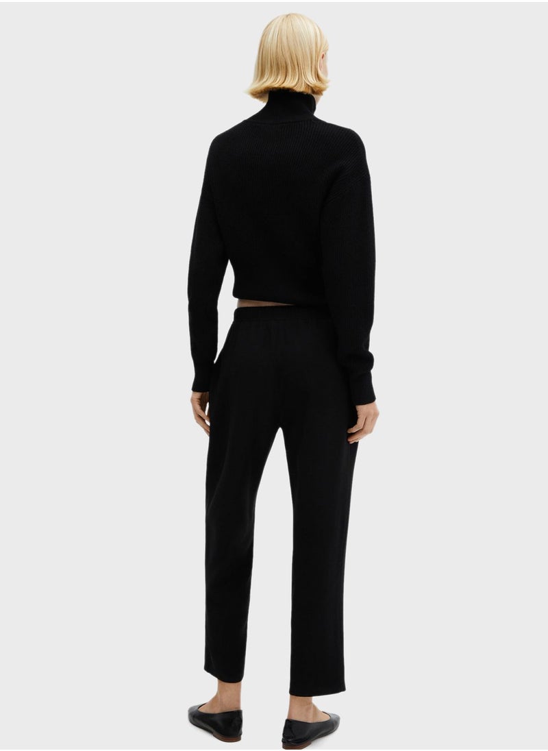 MANGO - High Waist Pants - Image 1