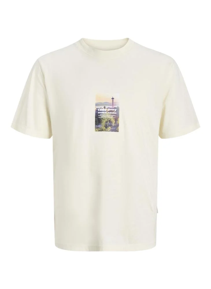 JACK & JONES Graphic Crew Neck T-Shirt