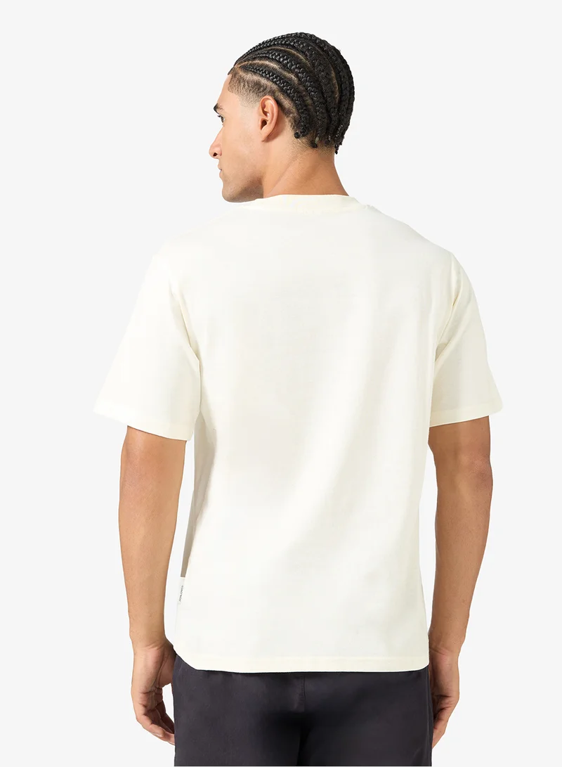 JACK & JONES Graphic Crew Neck Regular Fit T-Shirt
