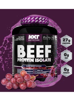 NXT Nutrition Beef Protein Isolate Black Grape 1.8kg  - Image 4