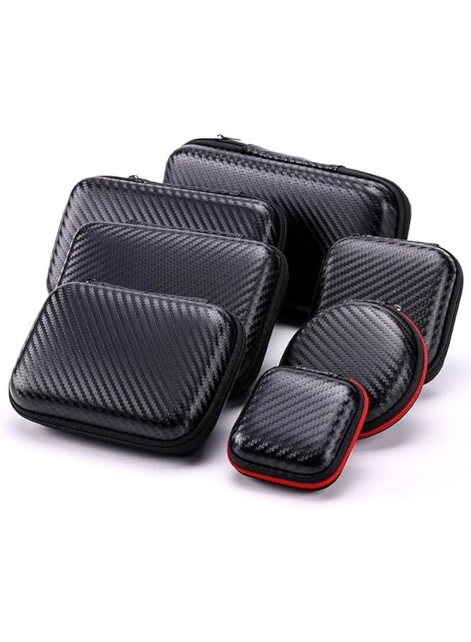 MySouqEg | Store High Quality Mini Portable Headphone Bag Coin Purse Earphone USB Cable Case Storage Box Wallet Earphone Accessories And More Functions  - Image 4