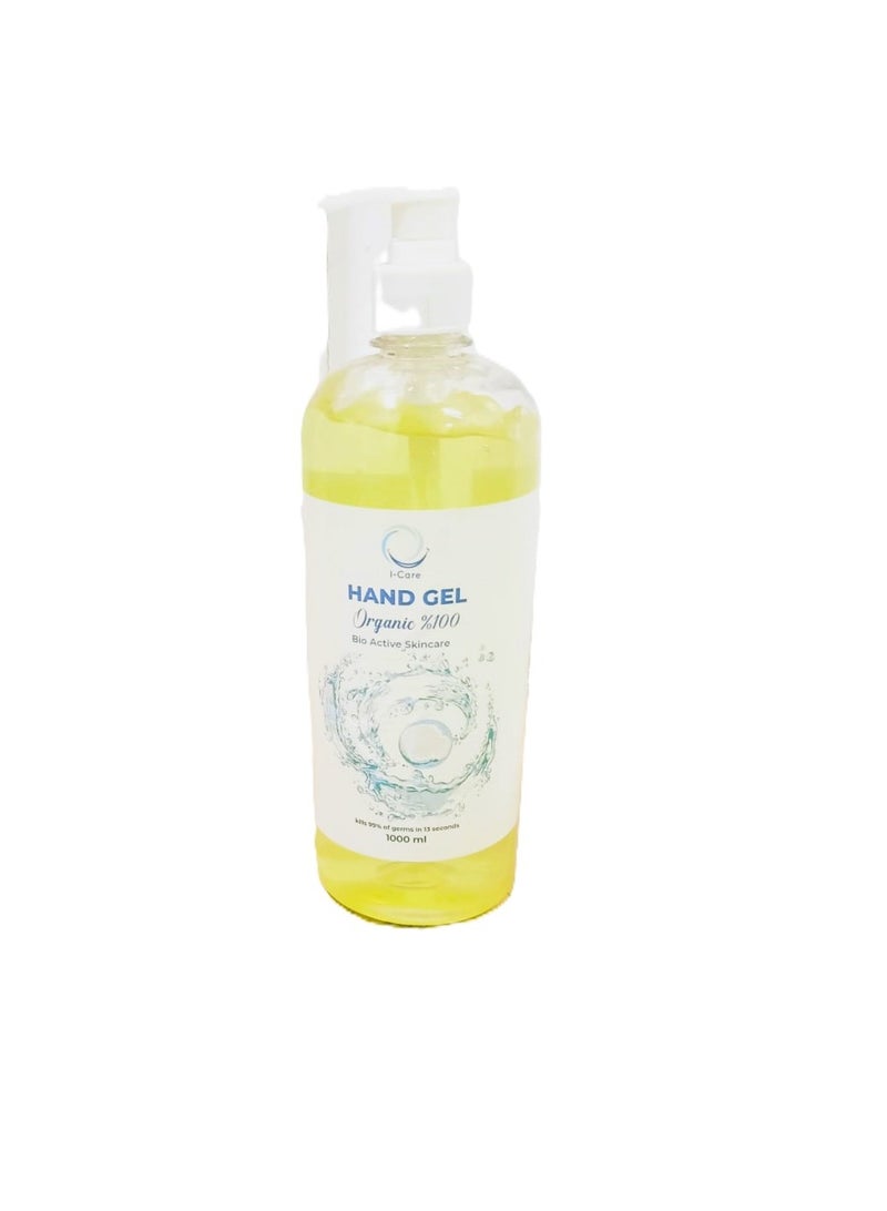 iCare Hand sanitizer gel 1 liter - Image 1