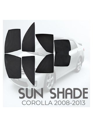 Magnetic Sunshades for TOYOTA COROLLA 2008-2013, Custom Fit Full Window Sun Shade Set, UV Protection, Heat Insulation, Privacy Screen, 7-Piece Car Window Mesh Curtain Visor Kit - pzsku/Z6EF5021A9B6148697A5CZ/45/_/1687512473/33968e76-af5f-4257-bcf6-2d9e2a7a07f6