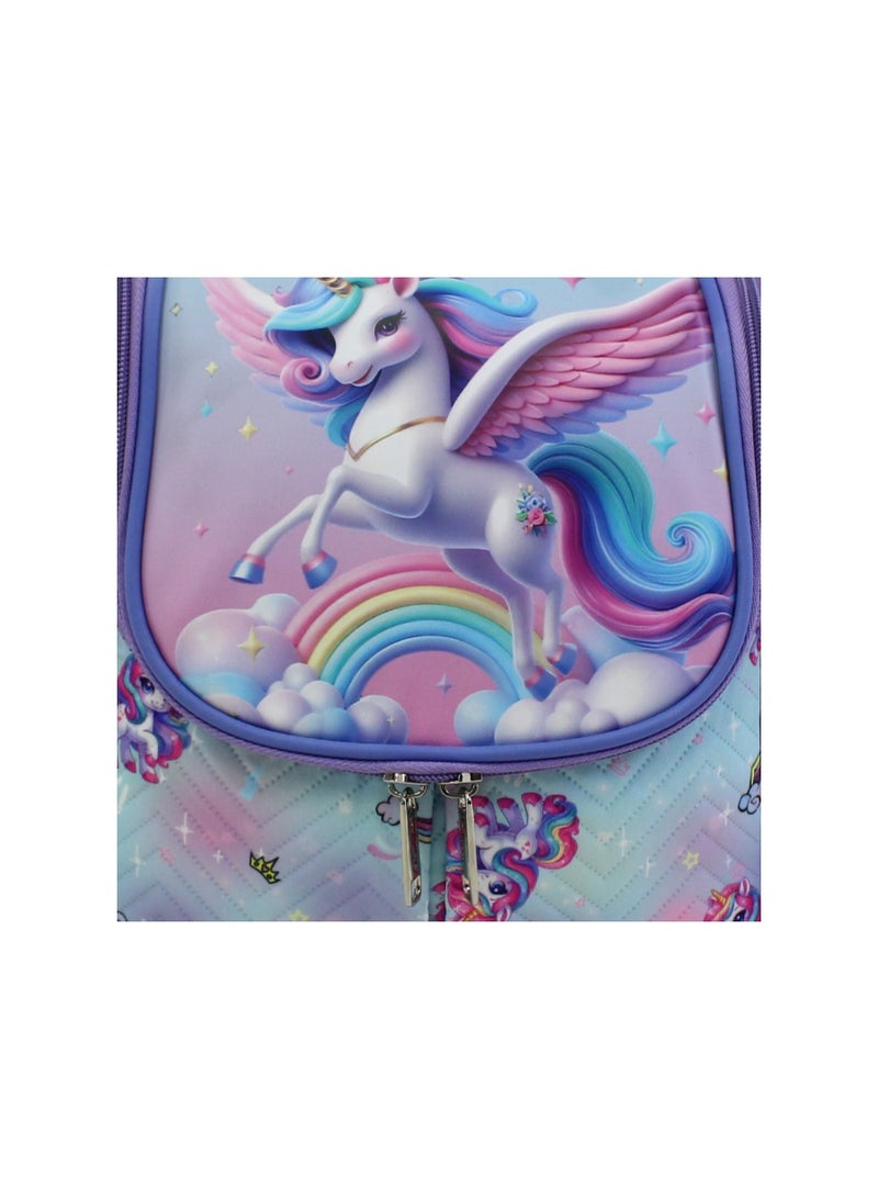 Migo Unicorn Lunch Bag – Baby Blue - Image 3