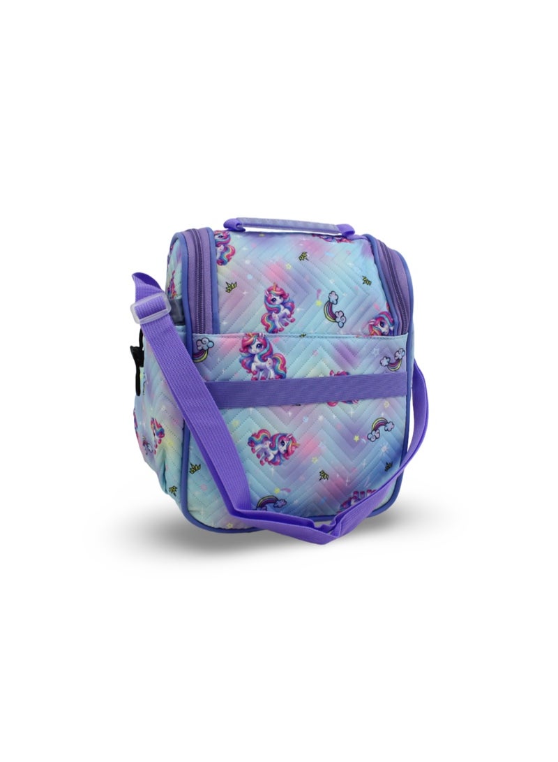 Migo Unicorn Lunch Bag – Baby Blue - Image 2