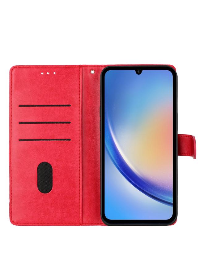 S-TOP Case For Samsung Galaxy A16 5G Butterflies and Flowers Leather Phone Case - Image 4