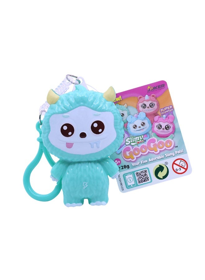 Slimy Goo Goo Gang 1 oz Slimy Keychain 5 Assortments, Super Scented Mini Collectibles - Image 1