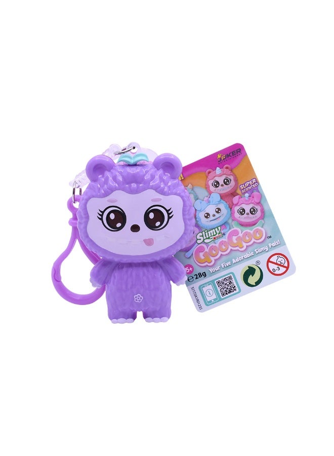 Slimy Goo Goo Gang 1 oz Slimy Keychain 5 Assortments, Super Scented Mini Collectibles - Image 4